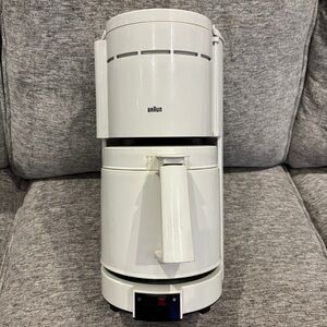 Braun Aromaster 10Cup Coffee Maker RARE Thermal Steel Carafe Vintage 1980 Clean
